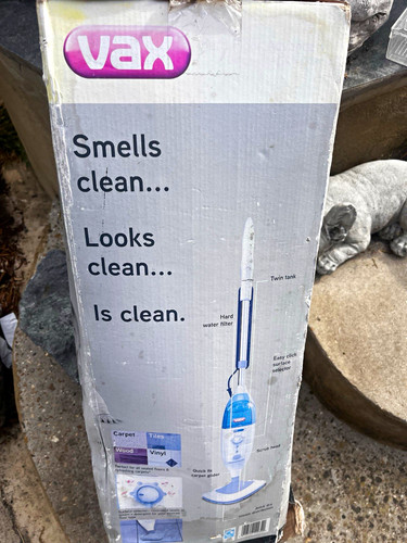 Vax twin tank steam mop - tank,